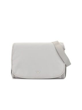 Emporio Armani Light Gray Diaper Bag